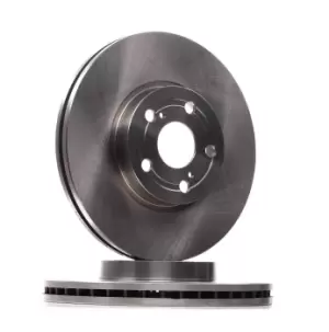 Image of RIDEX Brake disc TOYOTA 82B0104 4351205040 Brake rotor,Brake discs,Brake rotors