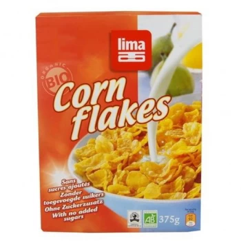 Image of Lima Organic Gluten Free Corn Flakes 375g (Case of 12 )