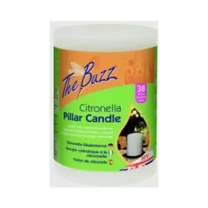 Image of Zero In Citronella Pillar Candle - STV426