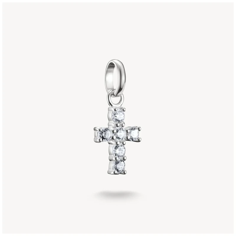 Image of Thomas Sabo CC1206-051-14 Silver Cross Charm Pendant with Jewellery