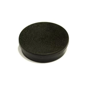 Image of Bi-Office Round Magnets 10mm Black PK10