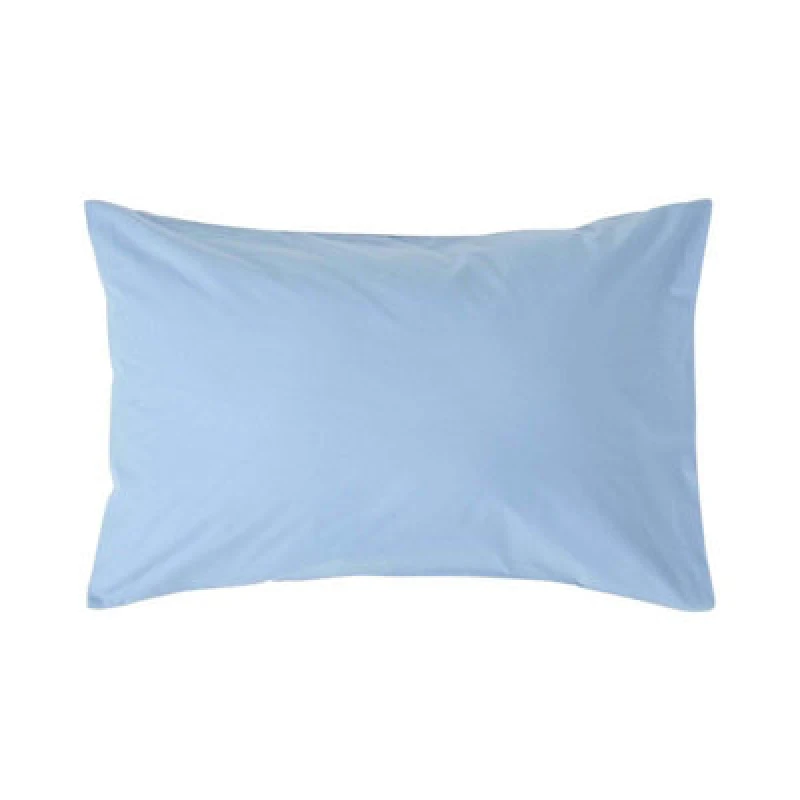 Image of Homescapes Egyptian Cotton Housewife Pillowcase 200 TC , Standard Size Blue