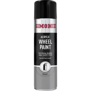Image of Wheel Silver Spray Paint 500ml - Simoniz
