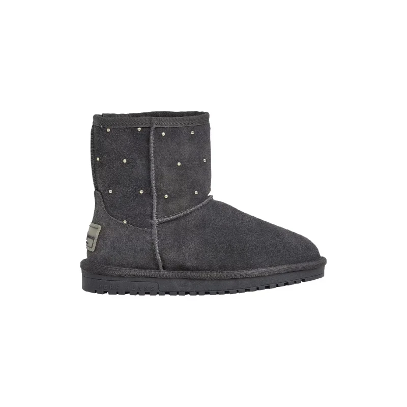 Image of Pepe Jeans Womens winter boots Pepe Jeans Diss Studs Gris Female 40