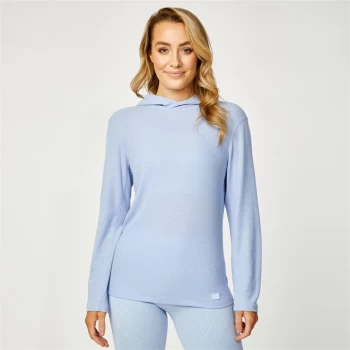 Image of USA Pro Slouchy Waffle Hoodie - Blue