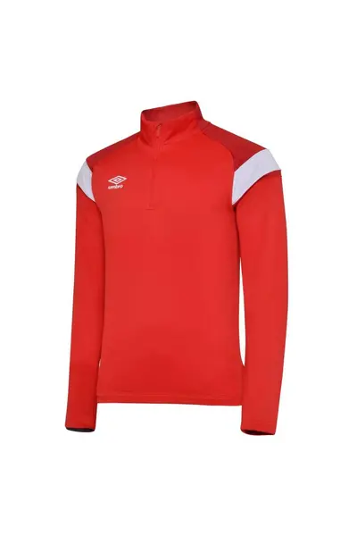 Image of Umbro 1/2 Zip Top Red