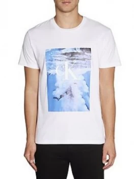 Image of Calvin Klein Jeans Wave Photoprint T-Shirt