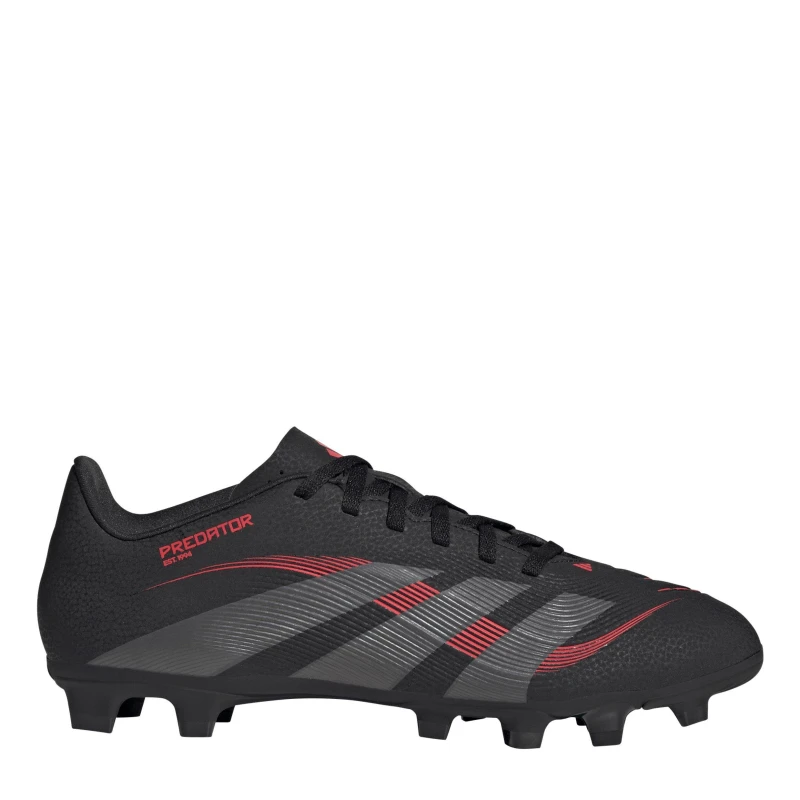 Image of adidas Predator Club Firm Ground Football Boots - Black 8