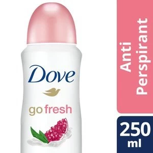 Image of Dove Go Fresh Pomegranate Aerosol Deodorant 250ml