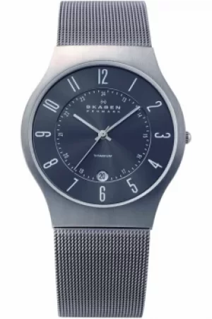 Image of Mens Skagen Grenen Titanium Watch 233XLTTM