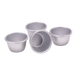 Image of Kitchen Craft Mini Pudding Moulds - Set of 4