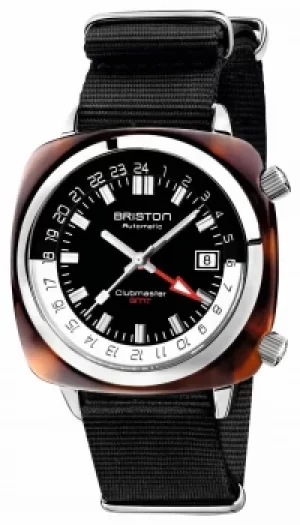 Image of Briston Clubmaster GMT Limited Edition Auto Black Nato Strap Watch
