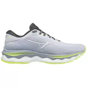 Image of Mizuno Wave Sky 5 Womens Heather/white/neolime