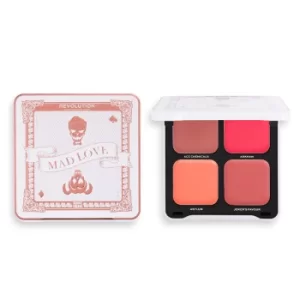 Image of DC X Makeup Revolution Mad Love Cream Blusher Quad