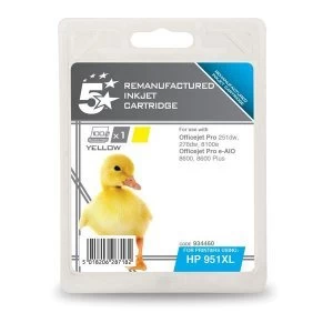 Image of 5 Star Office HP 951XL Yellow Ink Cartridge
