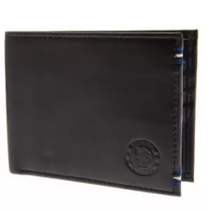 Image of Chelsea FC Leather Mens Stitched Wallet (One Size) (Black)