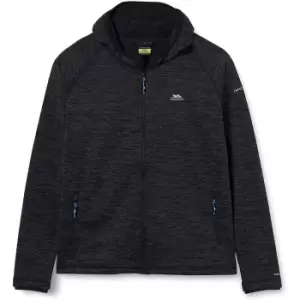 Image of Trespass Mens Northwood Fleece Jacket (S) (Black Marl)