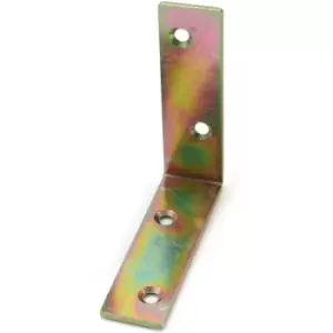Image of Steel from Corner l Shape Brace Angle Bracket - Size 60 x 60 x 17mm - Pack of 2