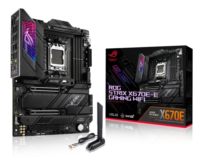 Image of ASUS MB AMD AM5 Strix X670E-E Gaming WIFI ATX