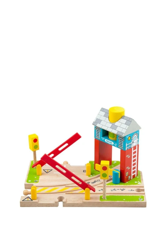 Image of Bigjigs Rail Signal Box Red unisex