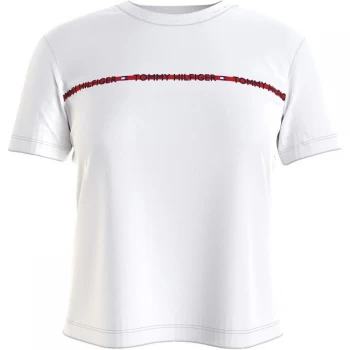 Image of Tommy Bodywear Tommy Hilfiger Nat Tec Short Sleeve Tee Womens - White