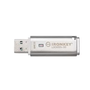 Image of Kingston Ironkey Vault Privacy 50 Encrypted USB 64GB Flash Drive