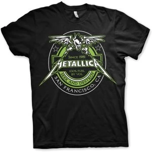 Image of Metallica - Fuel Unisex Medium T-Shirt - Black