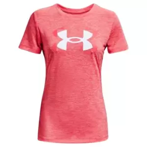 Image of Under Armour Tech Twist T Shirt Womens - Pink