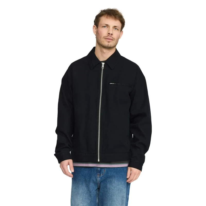 Image of Revolution Jacket Revolution Noir Male M 7883-Black