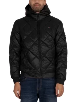Image of Diamond Quilted Puffer Jacket