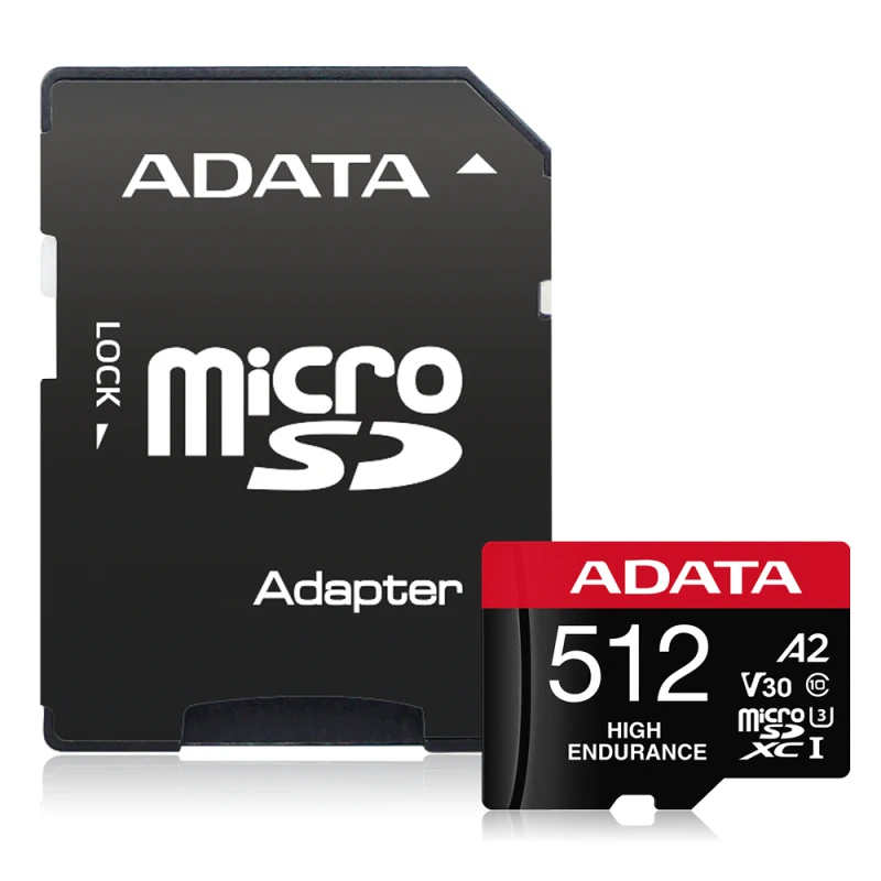 Image of ADATA High Endurance 512GB MicroSDXC UHS-I Class 10