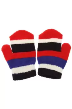 Image of Striped Winter Magic Mittens