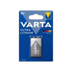 Image of Varta Ultra Lithium 9V, E-Block Battery