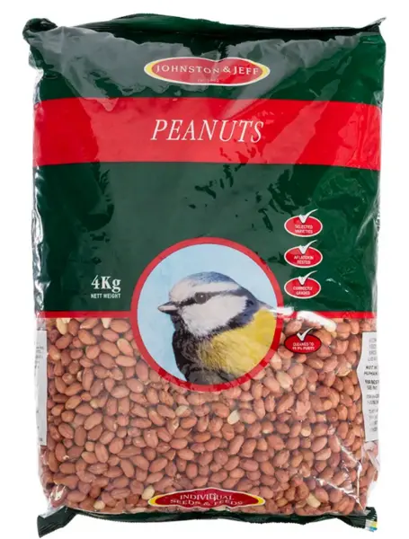 Image of Johnston and Jeff Peanuts Bird Food 4kg