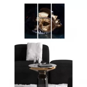 Image of MDF5751435 Multicolor Decorative MDF Painting (3 Pieces)