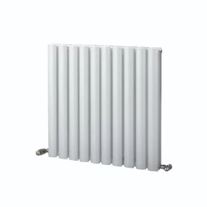 Image of Towelrads Dorney Single Horizontal Radiator - White 600x592