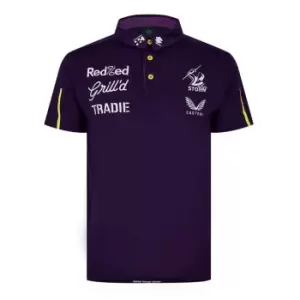 Image of Castore Storm Polo Shirt - Purple