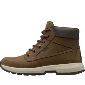 Image of Helly Hansen Mens Bowstring Classis Boots In Nubuck Leather Brown 9.5