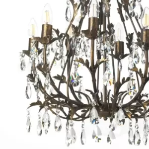 Image of Onli Botte Multi Arm Chandelier Bronze