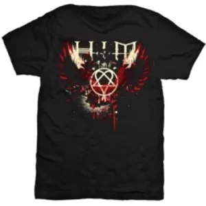Image of HIM Wings Splatter Mens TS: Small