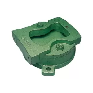 Image of Plaque tournante Leinen Junior pour largeur de machoire 125mm fonte grise LEINE