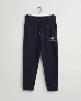 Image of GANT Men Archive Shield Sweatpants (S) Blue