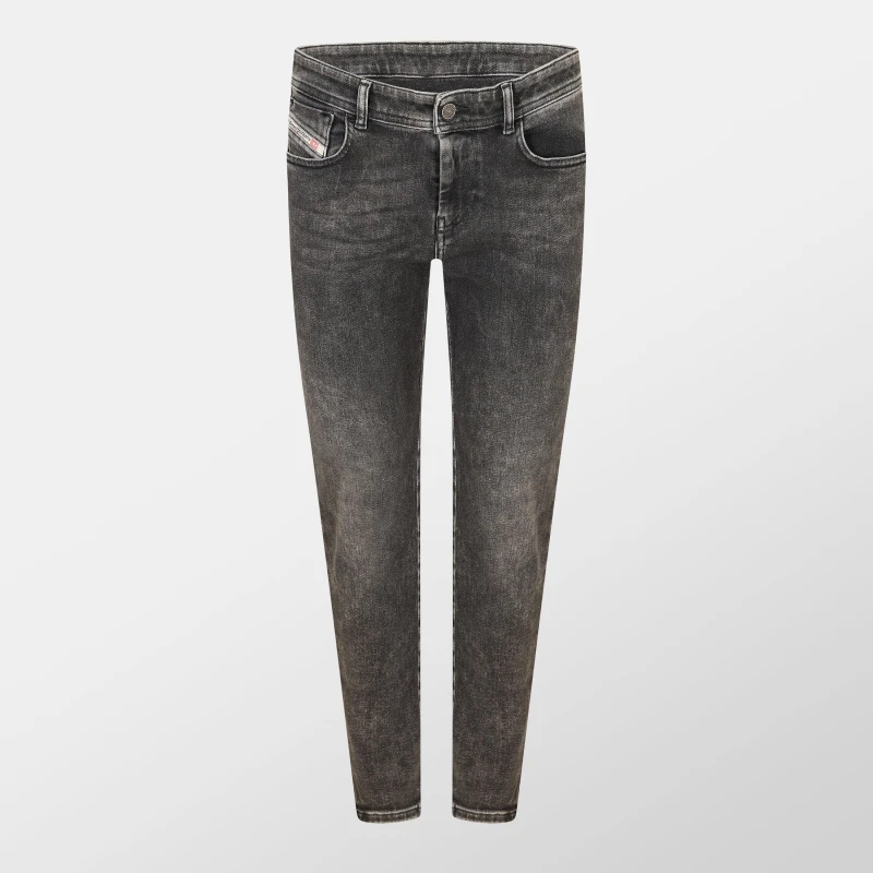 Image of Diesel Slandy Straight Jeans Slim Jeans 23 L30 Black 64701441232