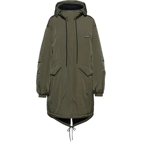 Image of Hugo Fabricia Parka - Green 12