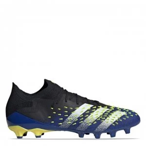Image of adidas Predator Freak .1 Low AG Football Boots - Black/SolYellow