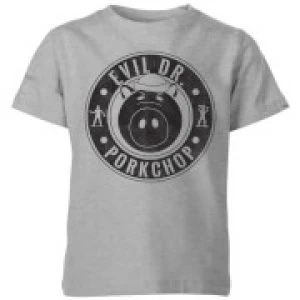 Image of Toy Story Evil Dr Porkchop Kids T-Shirt - Grey - 3-4 Years