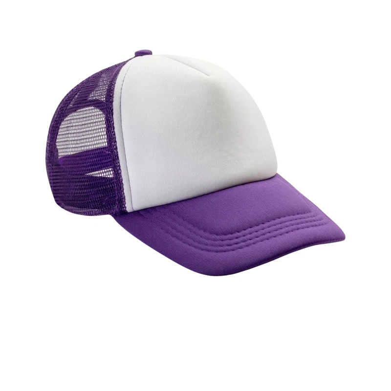 Image of Result Result Men Detroit Trucker Cap in Purple Purple One Size Male 5059699209466