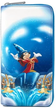 Image of Mickey Mouse Loungefly - Fantasia - Sorceror Micky Wallet multicolour