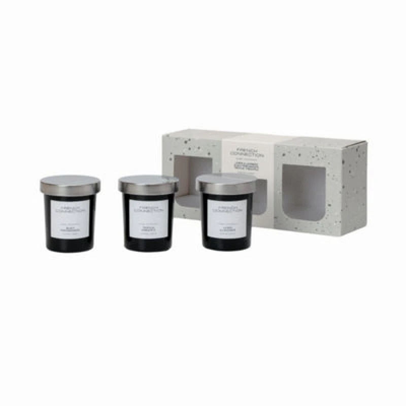 Image of French Connection Trio Of Candles Giftset 3 X 64G