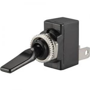 Image of SCI R13 18B SQ BLACK LEVER CarAutomotive Toggle Switch 20A onoff